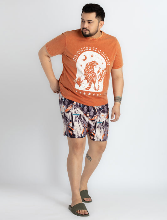 Mens Plus Size Off White Boxer