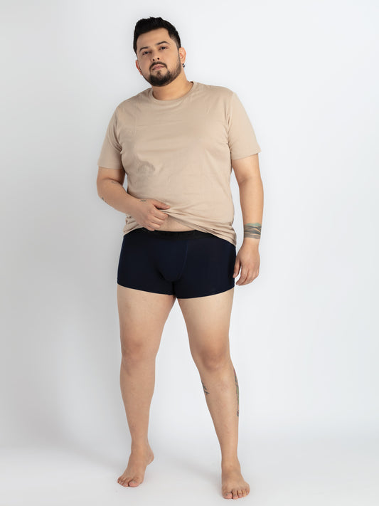 Mens Plus Size Black Trunks