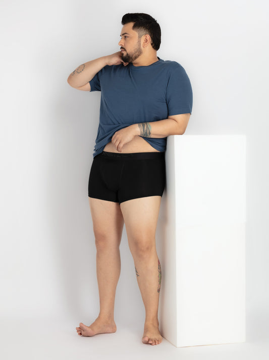 Mens Plus Size Navy Trunks