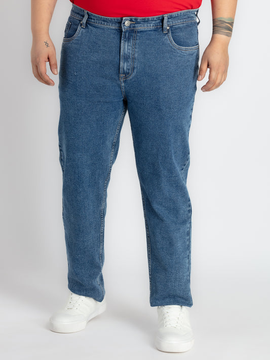 Mens Plus Size M Stone Denim