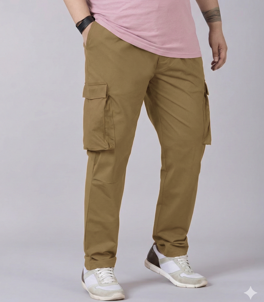 Cargo Track Pants with Utility Pockets
