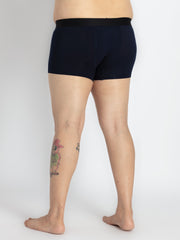 Mens Plus Size Black Trunks