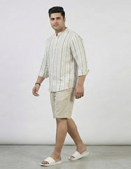 Men’s Plus Size Cotton Drawstring Shorts
