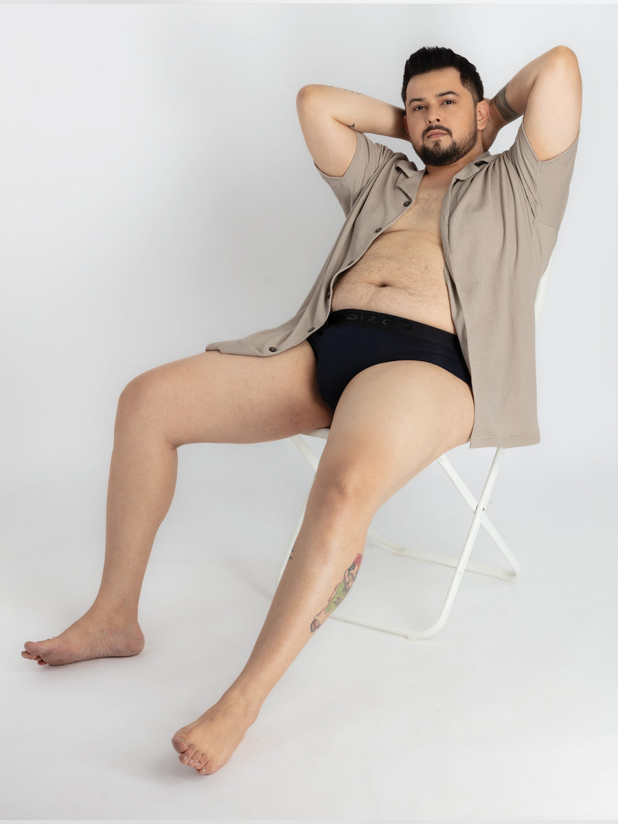 Mens Plus Size Unsized's premium briefs