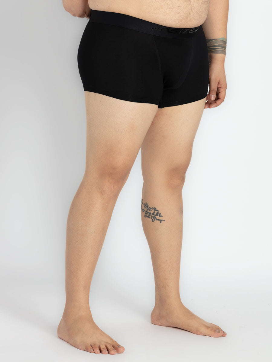 Mens Plus Size Navy Trunks