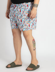 Mens Plus Size Off White Boxer