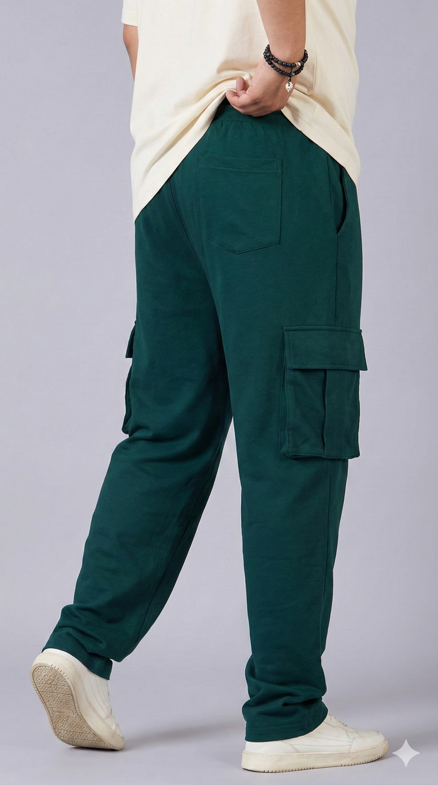 Cargo Track Pants with Utility Pockets