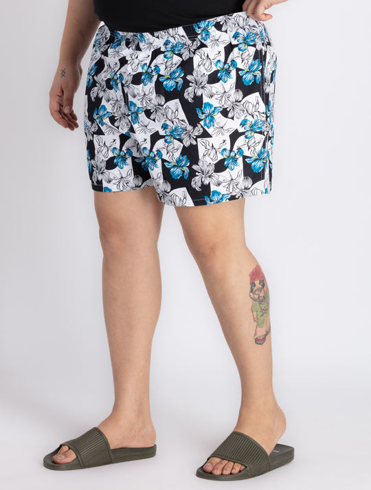 Mens Plus Size Black Boxer