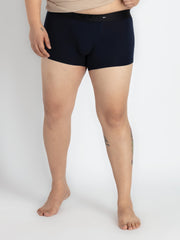 Mens Plus Size Black Trunks