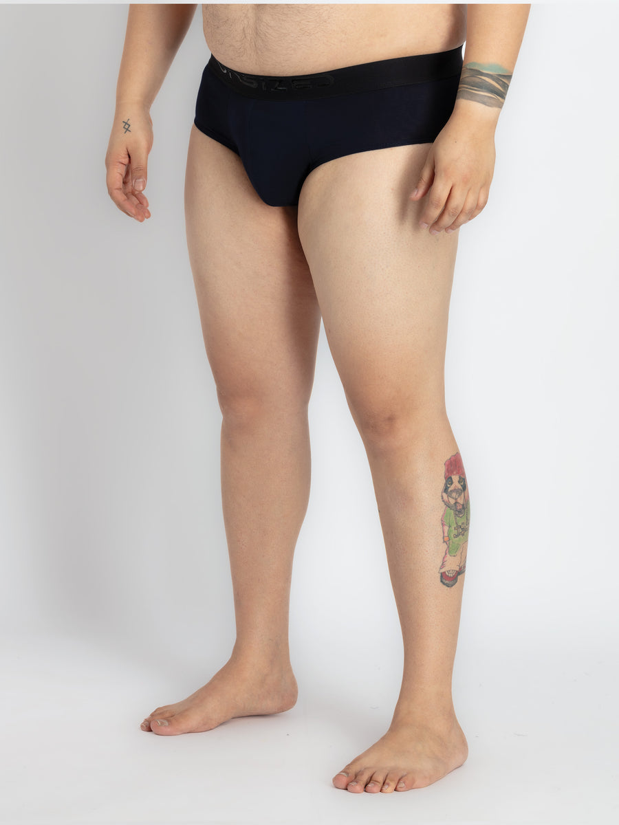 Mens Plus Size Unsized's premium briefs