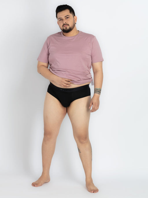 Mens Plus Size Navy Briefs