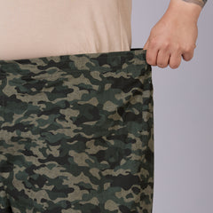 Green camo Print Boxer-BX014