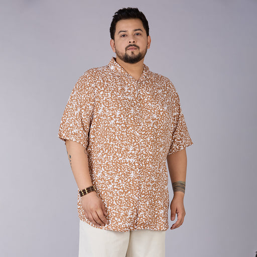 Desert Drift – Printed Rayon Shirt