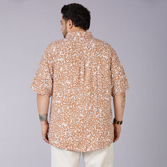 Desert Drift – Printed Rayon Shirt