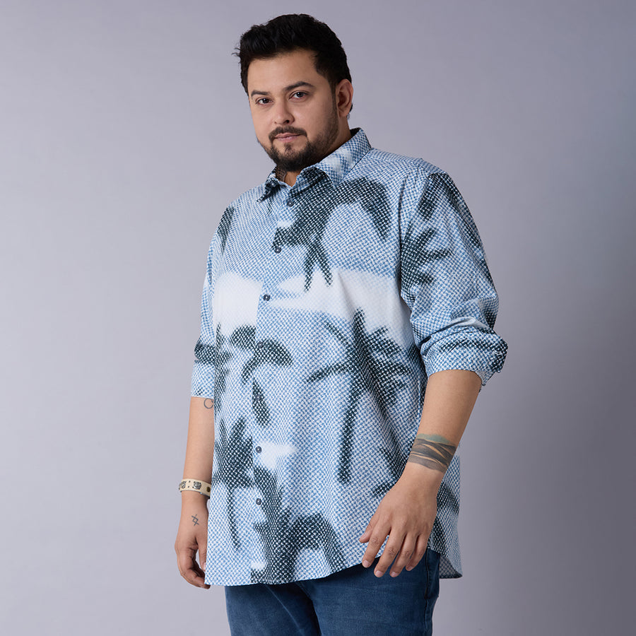 Men's Plus Size Coastal Vibe Shirt