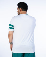 Mens Plus Size-White Active Tee