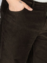 Mens Plus Size Olive corduroy pants