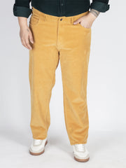 Mens Plus Size Beige corduroy pants