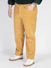 Mens Plus Size Beige corduroy pants
