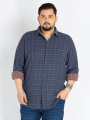 Men's Plus Size Double Cloth Shirt