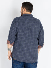 Men's Plus Size Double Cloth Shirt