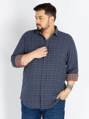 Men's Plus Size Double Cloth Shirt
