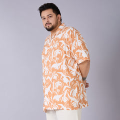 Sunset Safari – Viscose Cuban Collar Shirt