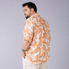 Sunset Safari – Viscose Cuban Collar Shirt