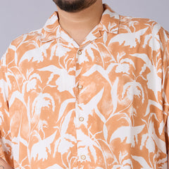 Sunset Safari – Viscose Cuban Collar Shirt