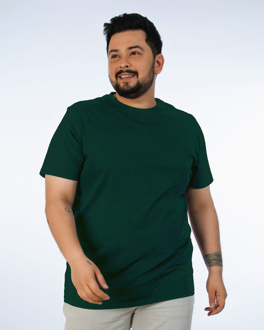 Green Solid Tee