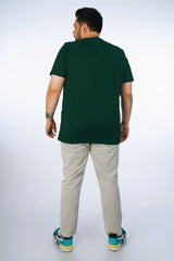 Green Solid Tee