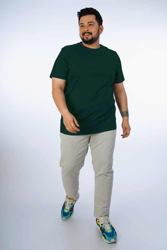 Green Solid Tee