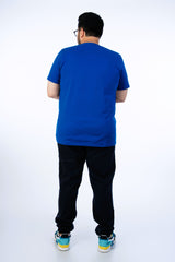 Royal Blue Solid Tee