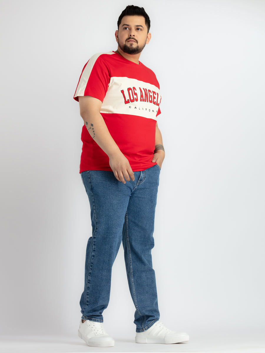 Mens Plus Size M Stone Denim