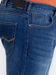 Mens Plus Size Indigo Blue Denim