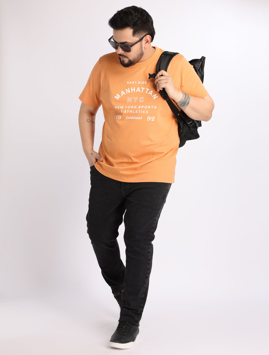 Mens Plus Size Black Denim