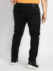 Mens Plus Size Black Denim