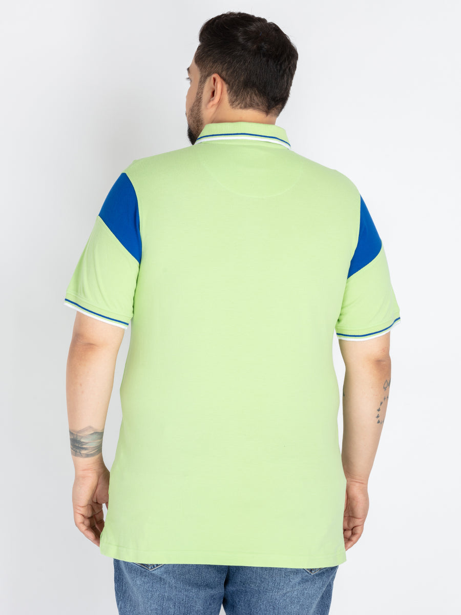 Green cut and sew Polo