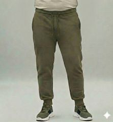 Plus Size Forest Green Premium Fleece Joggers