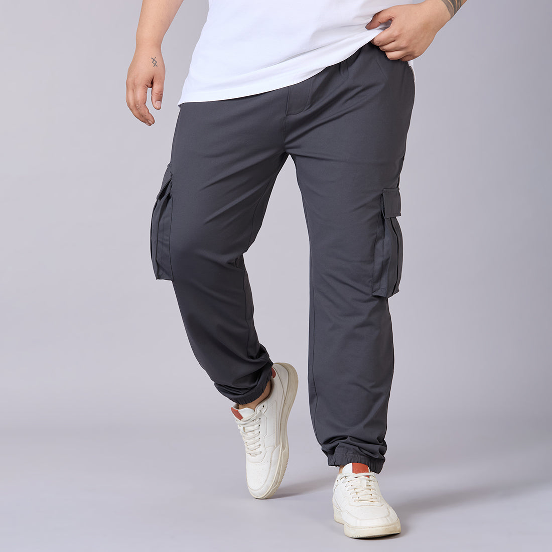 Cargo Jogger Pants with Utility Pockets