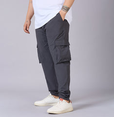Cargo Jogger Pants with Utility Pockets