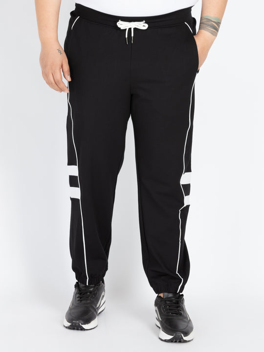 Men’s Black & White jogger