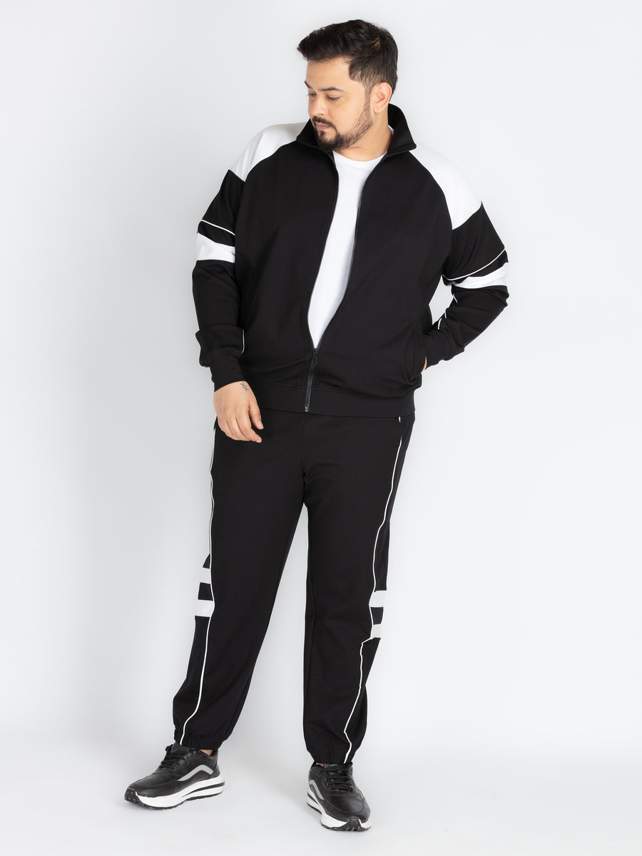 Men’s Black & White jogger