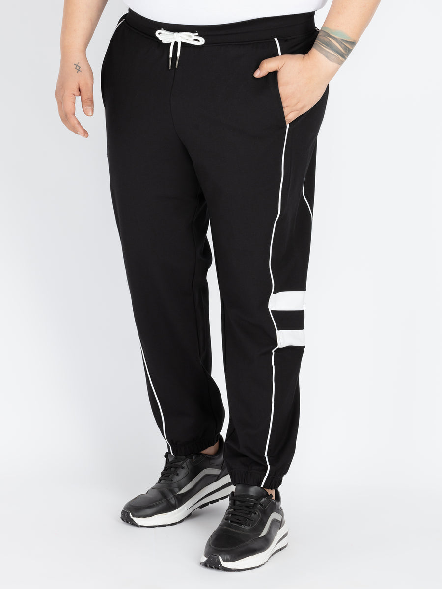 Men’s Black & White jogger