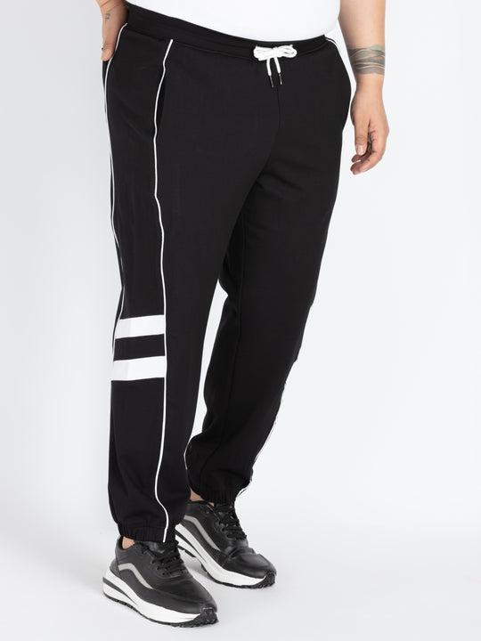Men’s Black & White jogger