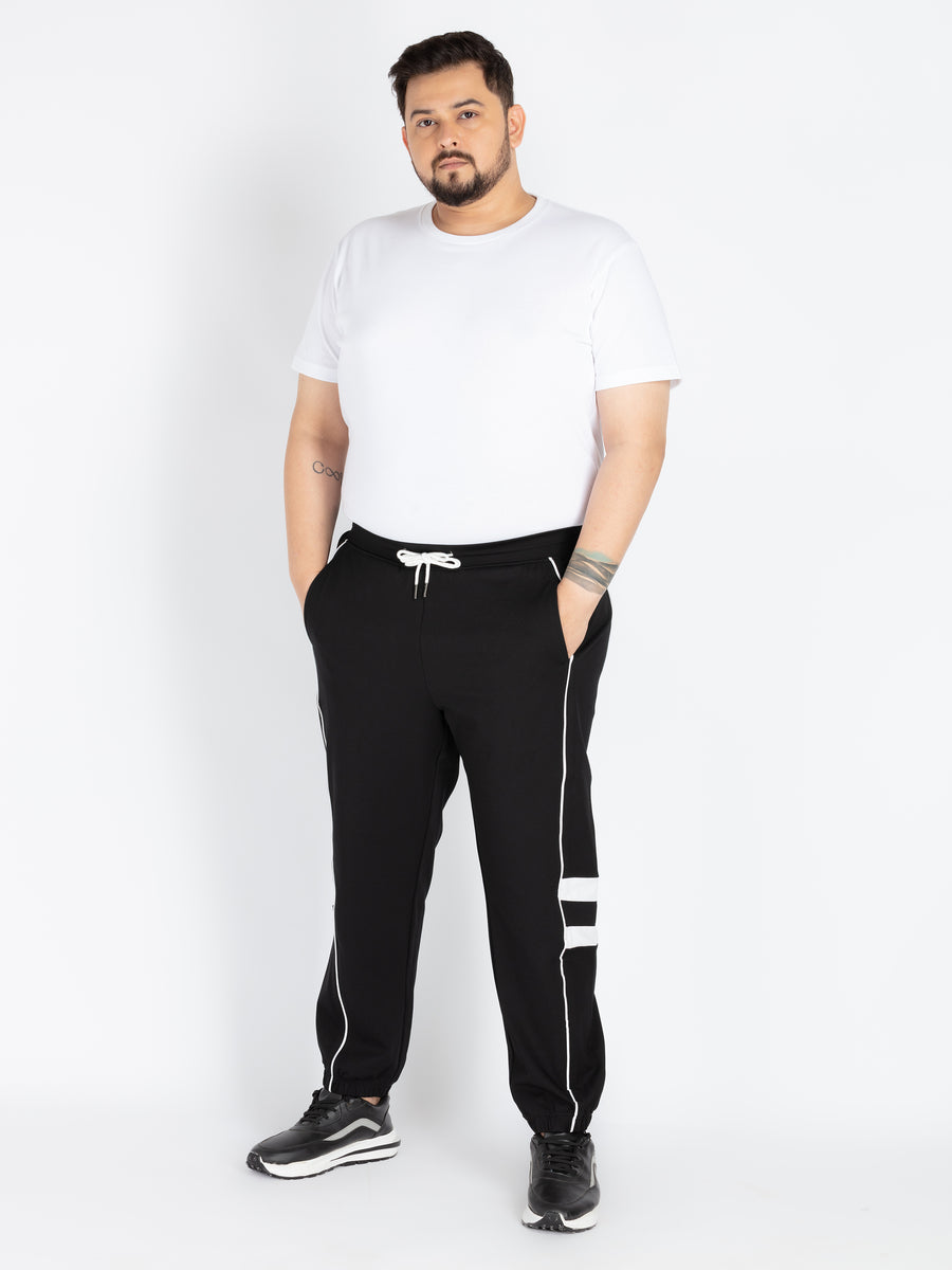 Men’s Black & White jogger
