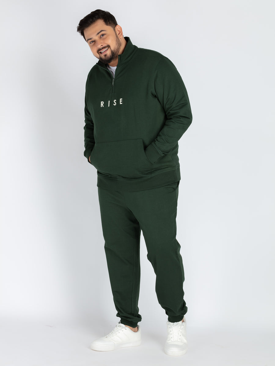 Men’s Plus Size Green Jogger