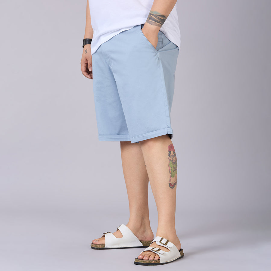 Mens Plus Size Essential Shorts with Elasticated Waist