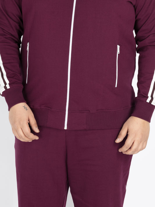 Wine Solid Sweatshirt