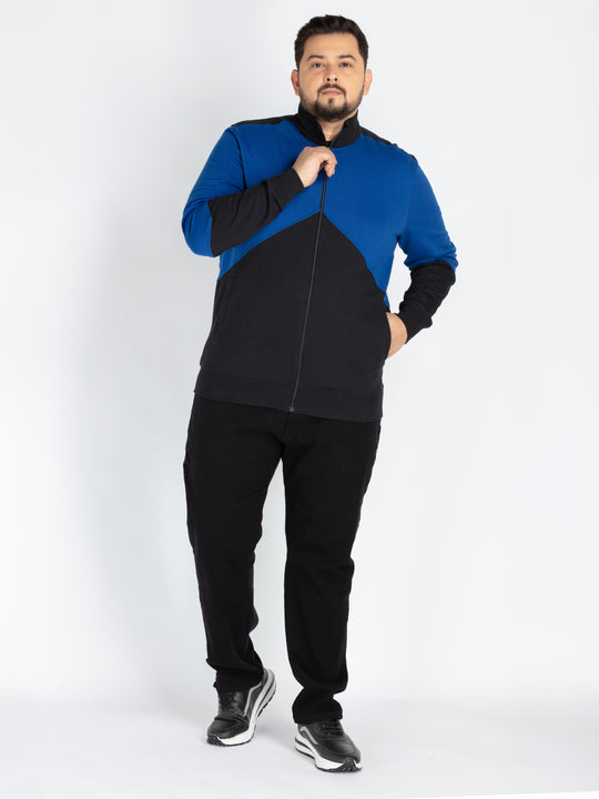 Royal Blue Solid Sweatshirt